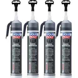 4x 200 Ml Liqui Moly Silikon Dichtmasse Dichtmittel Silikondichtmasse Schwarz: Liqui Moly 6185