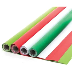 Poster Rollen in Weihnachtsfarben (pro Set 4 Rollen) Bastelbedarf zu Weihnachten