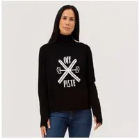 KRIMSON KLOVER Strickpullover Off-Piste Turtleneck in black | Gr.: S