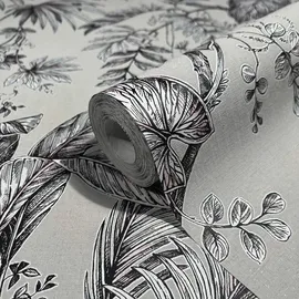 Marburg Vliestapete Beige Floral Modern 10 m 82338
