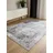 benuta Basic Waschbarer Teppich George - Blau 200x300 cm - Kunstfaser - Rechteckig & im Style: Vintage, Elegant, Retro - Pflegeleicht für Wohnzimmer Schlafzimmer