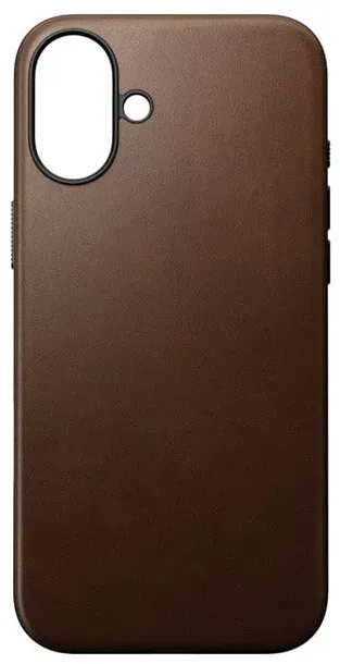 Modern Leather Case - iPhone 16 Plus | Brown | Leather