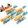 Wiltec Spanngurte 4er Set 35 mm x 3,5 m 3000 daN