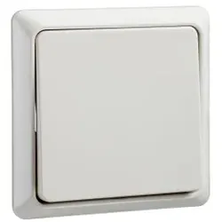 Elso 252100 Taster 10A RENOVIERUNG komplett Schraubklemme perlweiß