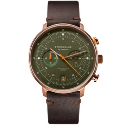 Sternglas S01-HC35-VI17 Herrenuhr Hamburg Chrono Bronze