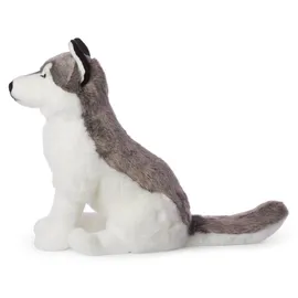 WWF Plüschtier Husky 70 cm Grau