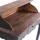 DESIGN DELIGHTS Sekretär, Graubraun, Holz, 80x92x40 cm, Arbeitszimmer, Schreibtische, Sekretäre