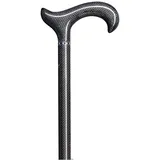 Gastrock Stöcke GmbH Gastrock Gehstock Exklusiv Carbon Ergonomic Gehstock schwarz