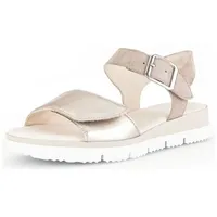Gabor Fashion Riemchensandalen in beige | Gr.: 40