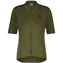 Scott Gravel Merino Fahrrad Trikot kurz Herren fir green/black- Gr. XL