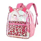 Oh My Pop! Feline-Klein Laser Rucksack, Rosa