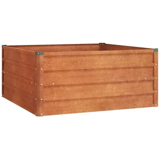 100 x 100 x 45 cm Cortenstahl