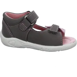 Ricosta PEPINO Ricosta Mädchen Sandalen Silvi,Kinderschuhe,WMS:Mittel,Sandaletten,Klettverschluss,Kids,Kinderschuhe,Graphit (450),23 EU