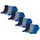 Puma Sneakersocken 12er Pack Blau/Grau 39-42