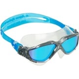 Aqua Sphere Aquasphere Vista 0010Lmb Transparent Grey Lens L - Blau