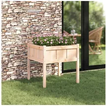 vidaXL Garten-Pflanzgefäß 70 x 70 x 70 cm Braun
