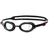 Speedo Aquapure Optical Schwimmbrille - Oxid Grey / Red / Smoke - -5