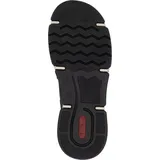 Rieker Damen Stiefelette sportlicher Schlupfschuh mit Gummizug 45963, Größe:37 EU, Farbe:Blau - Blau