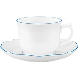SELTMANN WEIDEN Sonate Blue Lines Kaffeeservice 18-tlg. blau/weiß