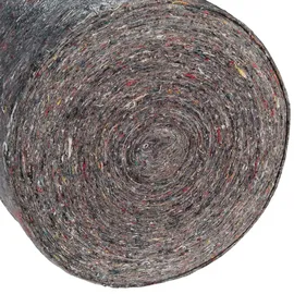 Relaxdays 2 x Malervlies 220g/m2 1x50 m - Grau