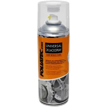FoliaTec Universal 2K Lackspray Silber metallic glänzend 0,4 l