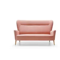 Masseno Bettsofa, Rosa, Textil, 4-Sitzer, 93x110x189 cm, Wohnzimmer, Sofas & Couches, Schlafsofas