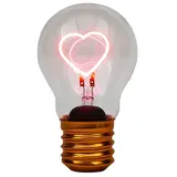 Mags LED Herz-Glühbirne 12 cm Weiß