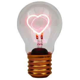 Mags LED Herz-Glühbirne 12 cm Weiß