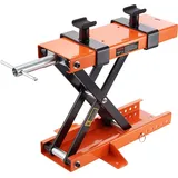 Motorradheber 500 kg Belastbar Motorrad Heber Hebebühne Motorradhebebühne Montagebock Motorrad, Einstellbare Motorradheber Montagebock Motorradli...