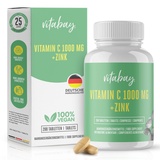 Vitabay Vitamin C 1000 mg - Zink 200 St Tabletten