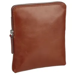 Leonhard Heyden Cambridge Umhängetasche Leder 16 cm cognac