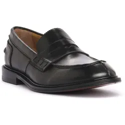 Luca Rossi  Herrenschuhe NERO CRUST  in Schwarz, 44