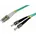 EFB O0313 20 Duplex Jumper LC-ST 50/125μ OM3 LSZH aqua 2 0mm 20m O031320