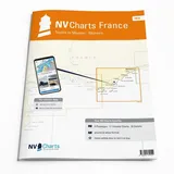 NV Atlas France FR 10 mit App Lizenz- Seekarte Frankreich - Toulon to Menton mit Monaco mit Monaco und Nizza