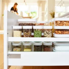 Emsa Optima rechteckig transparent/weiß 2,2 l