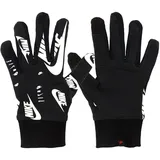 Nike TG Club Fleece 2.0 Handschuhe für Herren in der Farbe Black/White/lt Crimson in der Größe S,