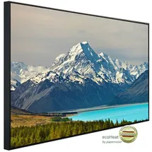 Papermoon Infrarotheizung Mount Cook und Pukaki Lake 600 W Bunt