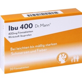 Dr. Gerhard Mann Chem.-pharm.Fabrik GmbH IBU 400 Dr.Mann Filmtabletten 20 St