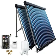 Feuer-Anker Röhrenkollektor Solarpaket Vakuumröhrenkollektor HP22-2 7,22 m2 Solaranlage