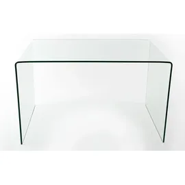 Riess-Ambiente Schreibtisch FANTOME - 120cm transparent Esstisch Ganzglastisch