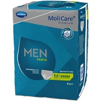 MoliCare Premium MEN PANTS, Diskrete Anwendung bei Inkontinenz speziell für Männer, 5 Tropfen, Gr. M, 12x8 Stück - Vorratspackung