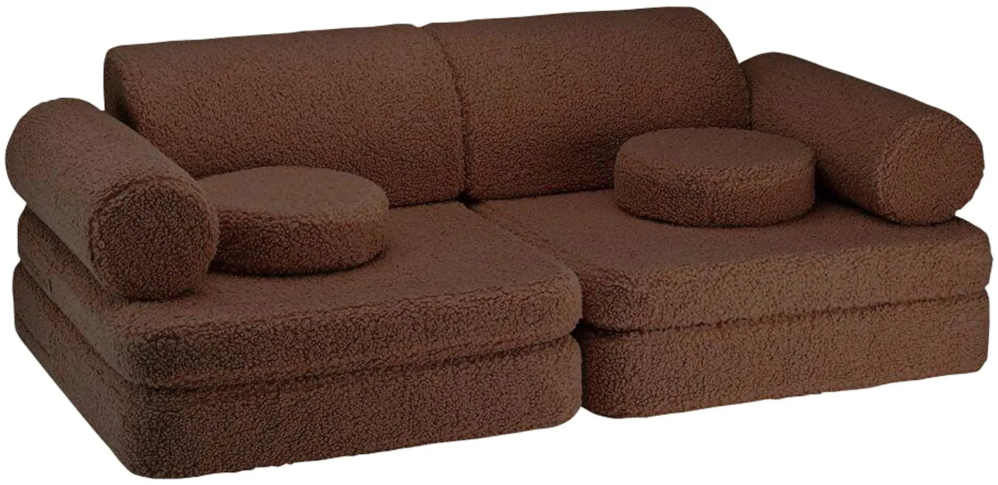 wigiwama Sofa Teddy, braun