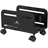 Maclean Brackets Maclean MC-851 Universal Computer Ständer mit Rollen Mobiler CPU-Ständer Computerwagen bis 10kg Rollwagen PC Desktop
