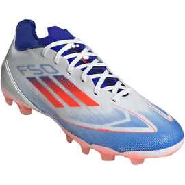 Adidas F50 Pro MG cloud white/solar red/lucid blue 46 2/3