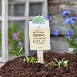 Die Stadtgärtner Saatgrüße - Hat die Blume einen Knick
