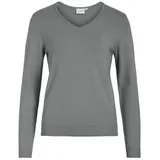 VILA VIRIL V-Neck L/S Knit TOP - NOOS - M