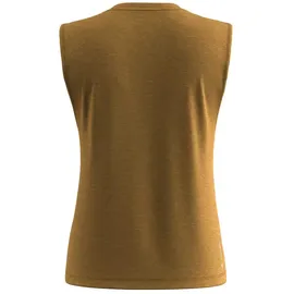 Salewa Eagle Minilogo ärmelloses T-Shirt Gold/Brown XL