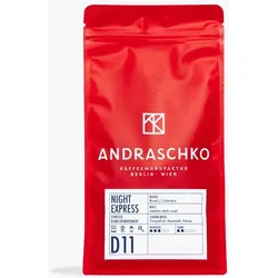 Andraschko Night Express Espresso Blend Koffeinfrei 250g