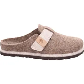 ROHDE Damen Pantoffel Filz Hausschuh Klettverschluss Wechselfußbett D.Meran 6812, Größe:38 EU