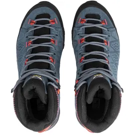 Salewa Alp Trainer 2 Mid GTX Damen Java Blue/Fluo Coral 40